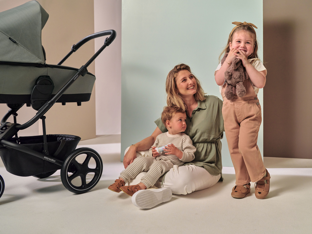 EASYWALKER Kočík kombinovaný Harvey⁵ 2v1 Pebble Grey LITE RWS