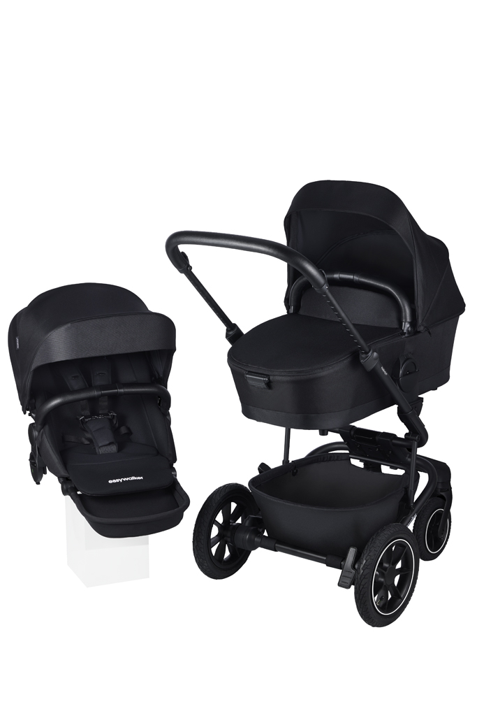 EASYWALKER Kočík kombinovaný Harvey⁵ Midnight Black XXL AIR