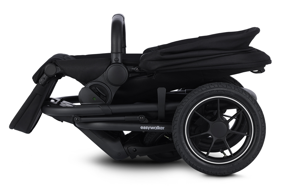 EASYWALKER Kočík kombinovaný Harvey⁵ Midnight Black XXL AIR