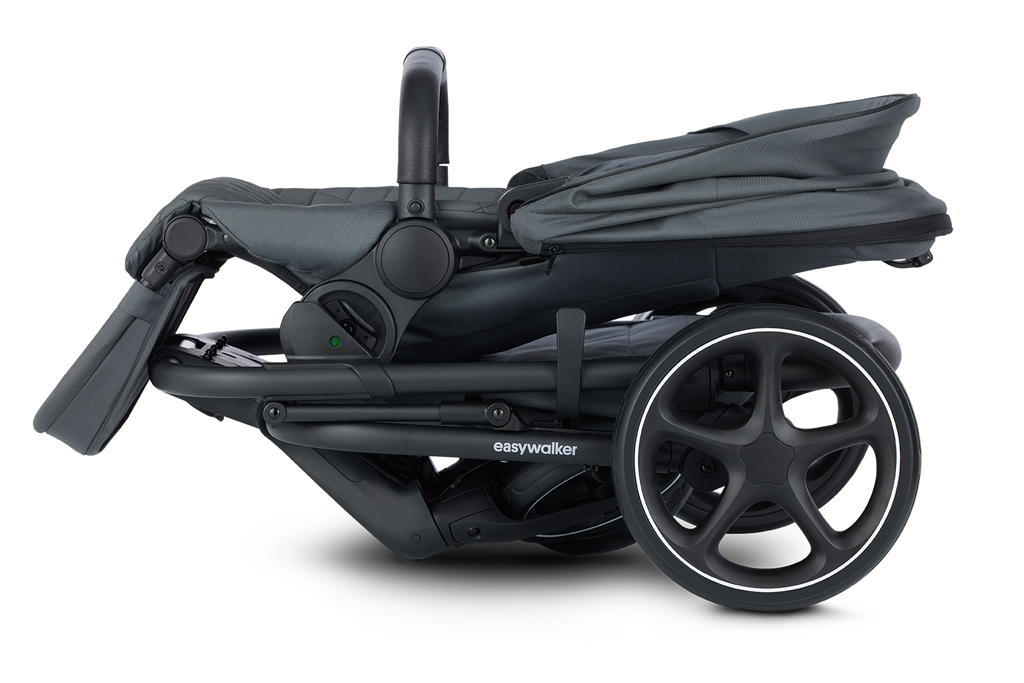 EASYWALKER Kočík kombinovaný Harvey⁵ Premium 2v1 Mineral Grey LITE RWS