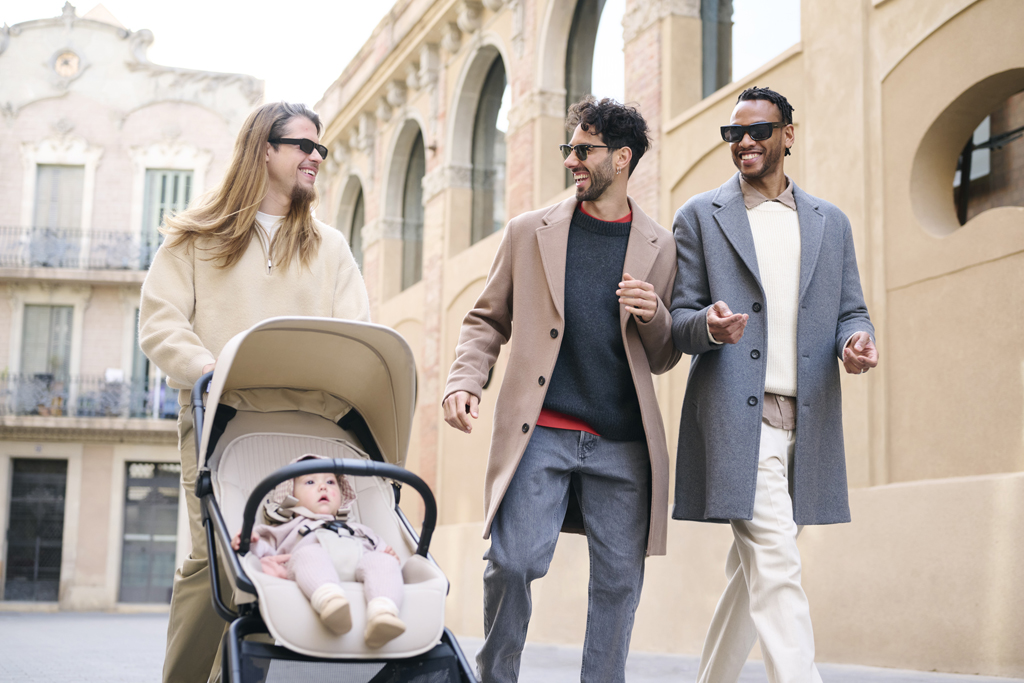 EASYWALKER Kočík kombinovaný Rockey S Bright Taupe