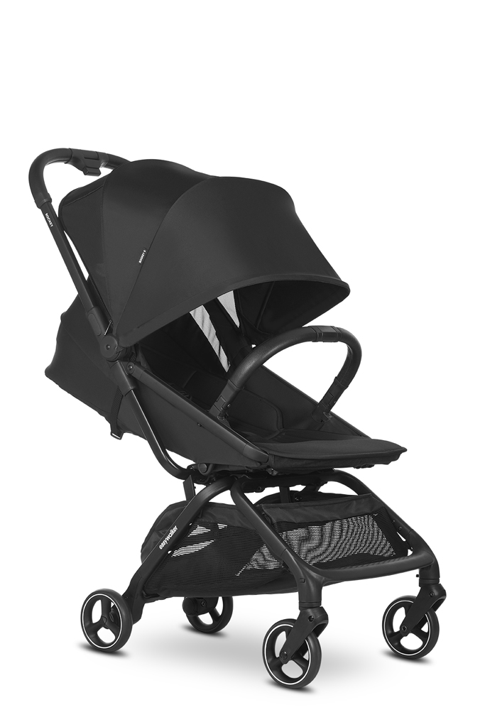 EASYWALKER Kočík kombinovaný Rockey S Pure Black
