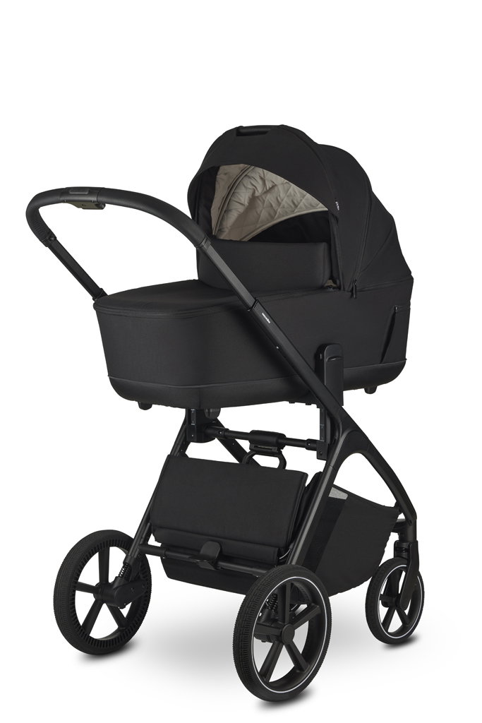 EASYWALKER Kočík kombinovaný Zoey Pure Black + CYBEX Aton B2 i-Size + základňa
