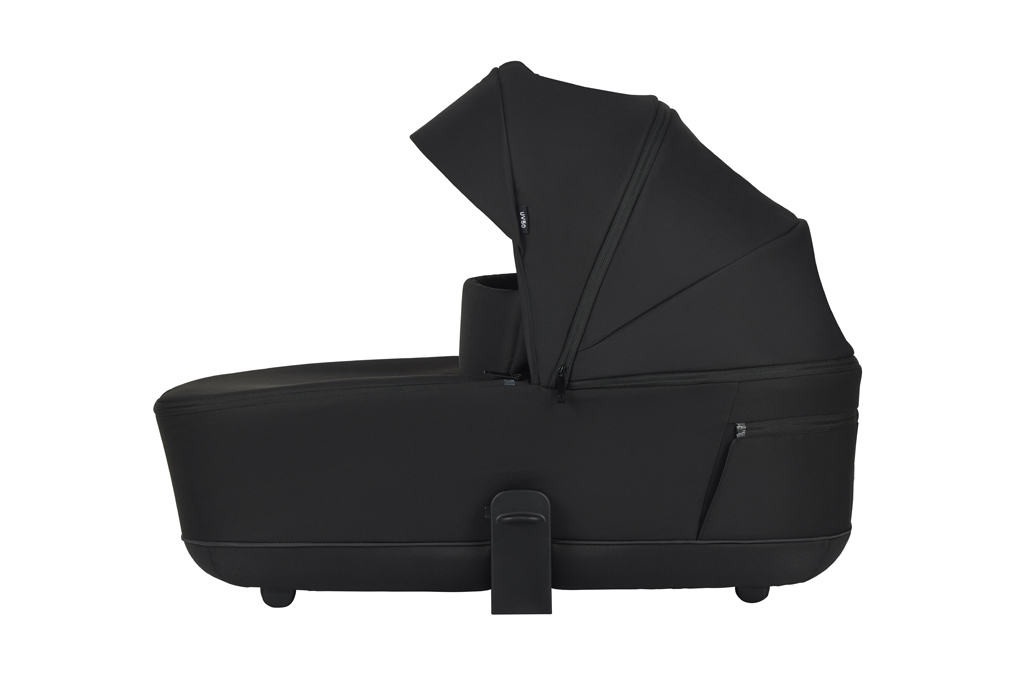 EASYWALKER Kočík kombinovaný Zoey Pure Black + CYBEX Aton B2 i-Size + základňa