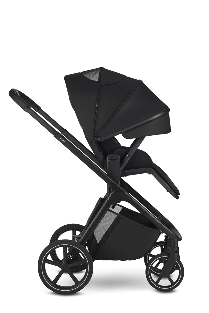 EASYWALKER Kočík kombinovaný Zoey Pure Black + CYBEX Aton B2 i-Size + základňa