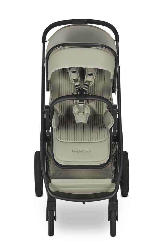 EASYWALKER Kočík kombinovaný Zoey Sage Green + CYBEX Aton B2 i-Size + základňa