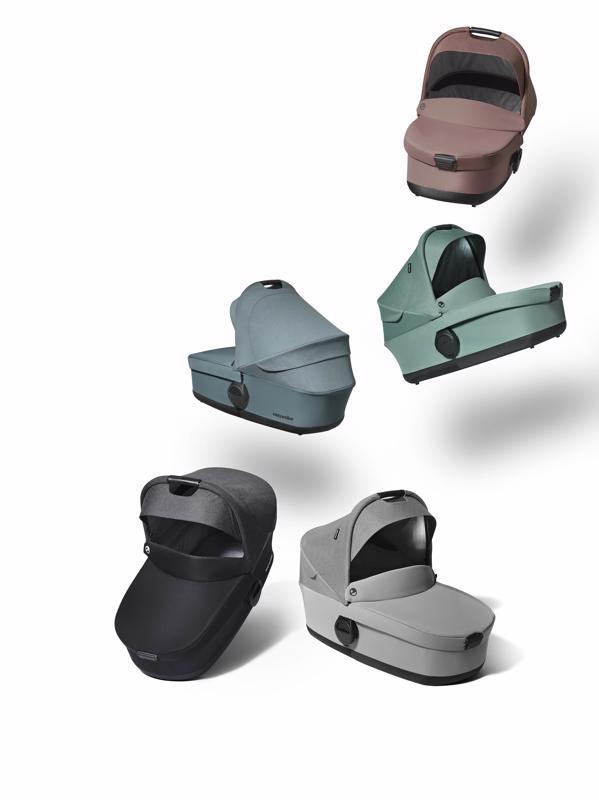 EASYWALKER Vanička Twin na kočík Harvey2 Night Black