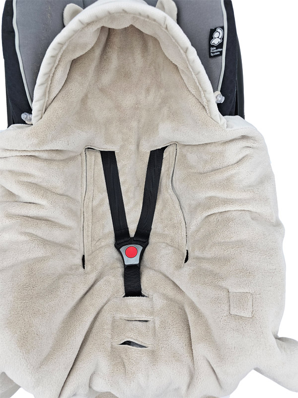 EKO Fusak do autosedačky Beige