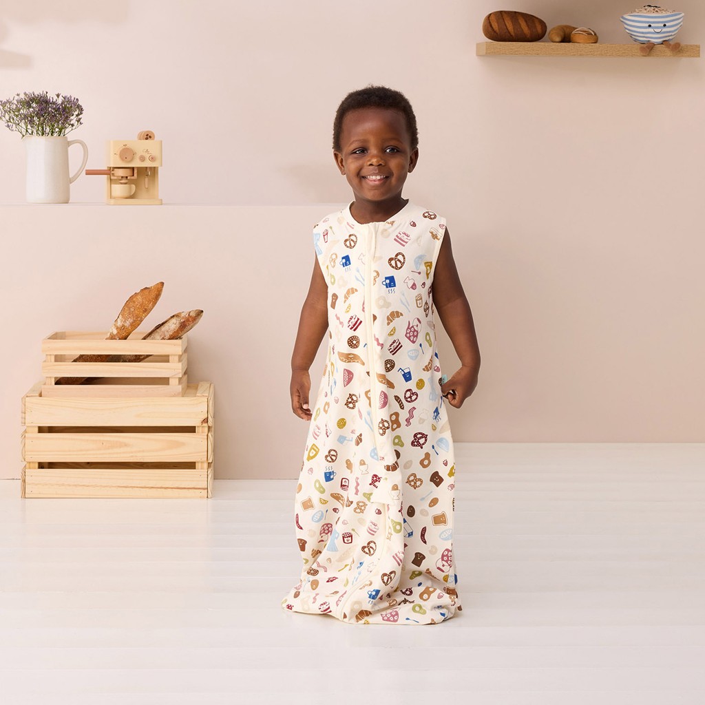 ERGOPOUCH Vak a overal na spanie 2v1 organická bavlna Suit Bon Appetit 8-24 m, 8-14 kg, 0,2 tog