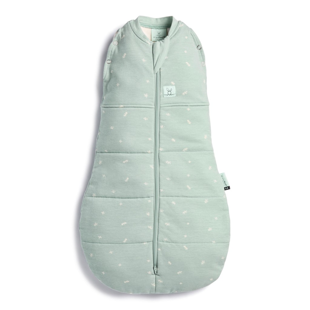 ERGOPOUCH Zavinovačka a vak na spanie 2v1 Cocoon Sage 6-12 m, 8-10 kg, 2,5 tog