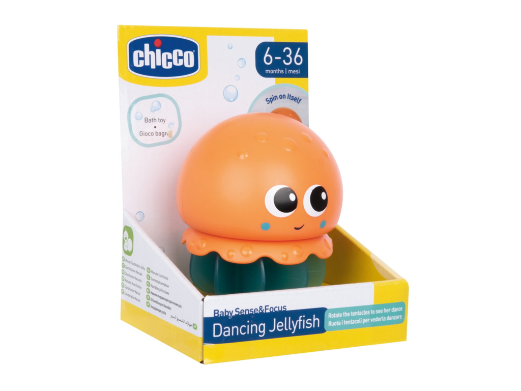 CHICCO Hračka do vody Medúza tancujúca 6m+