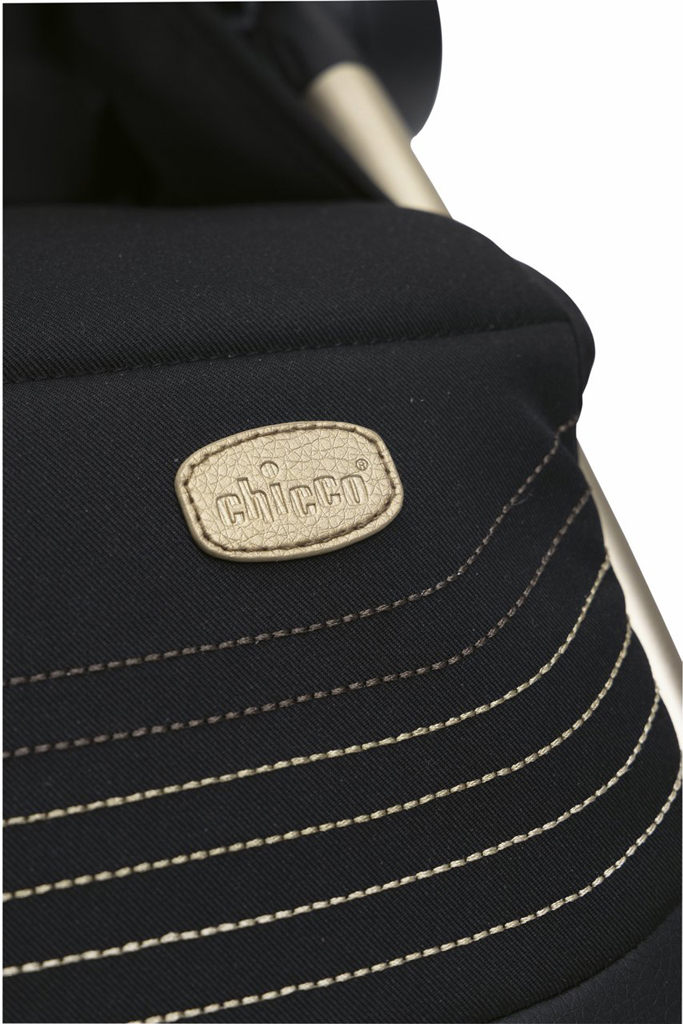 CHICCO Kočík športový Goody Xplus - Black Re_Lux Eco+