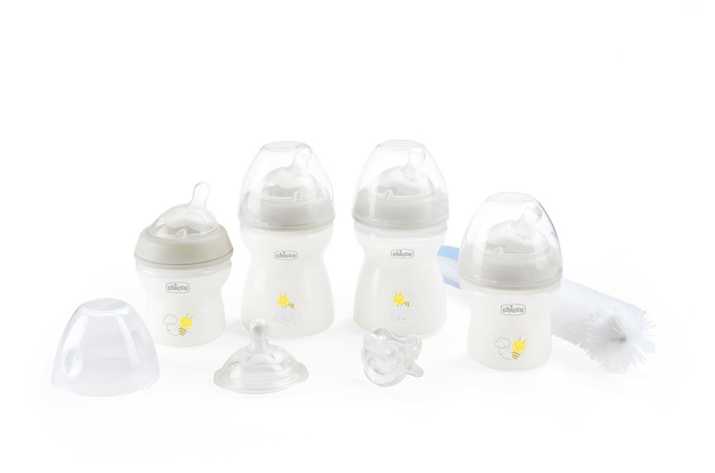 CHICCO Sada novorodenecká štartovacia Natural Feeling neutral 0m+