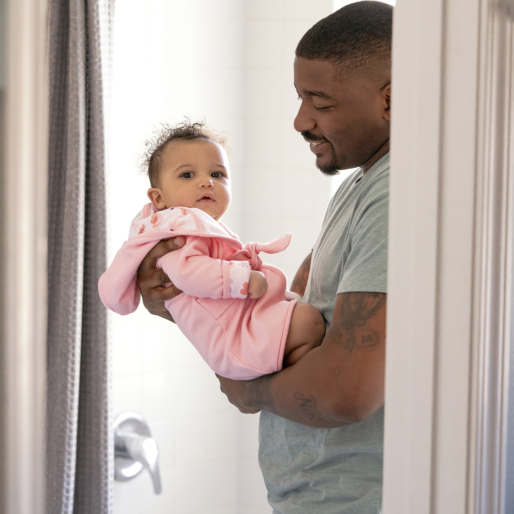 INGENUITY Župan s kapucňou Clean &amp; Cuddly™ Posy™