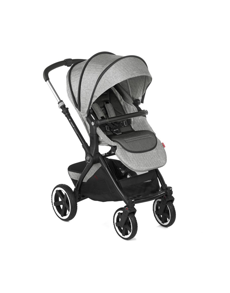 JANÉ Kočík kombinovaný Crosslight + korba Micro Pro + autosedačka Koos i-size Dim Grey