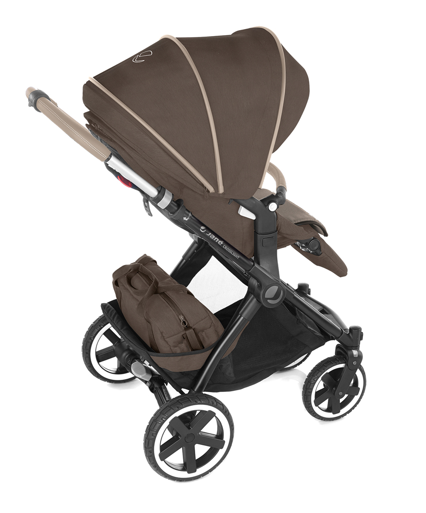 JANÉ Kočík kombinovaný Crosslight + korba Micro Pro + autosedačka Koos i-size Dim Grey