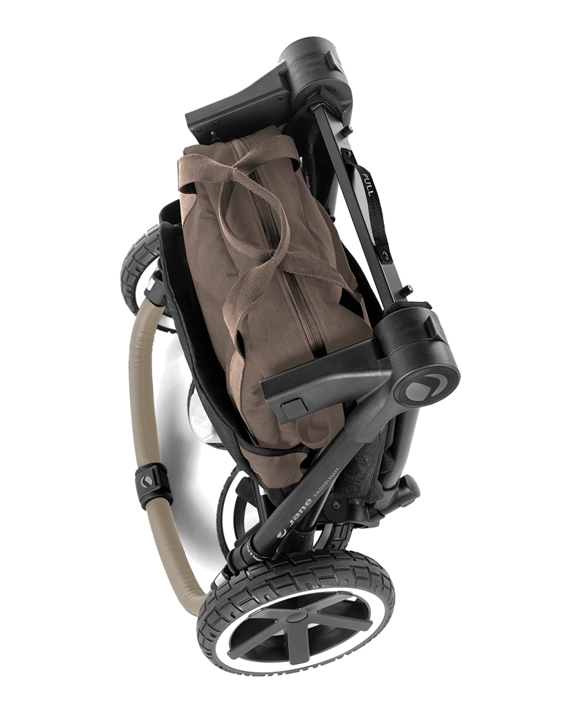 JANÉ Kočík kombinovaný Crosslight + korba Micro Pro + autosedačka Koos i-size Dim Grey