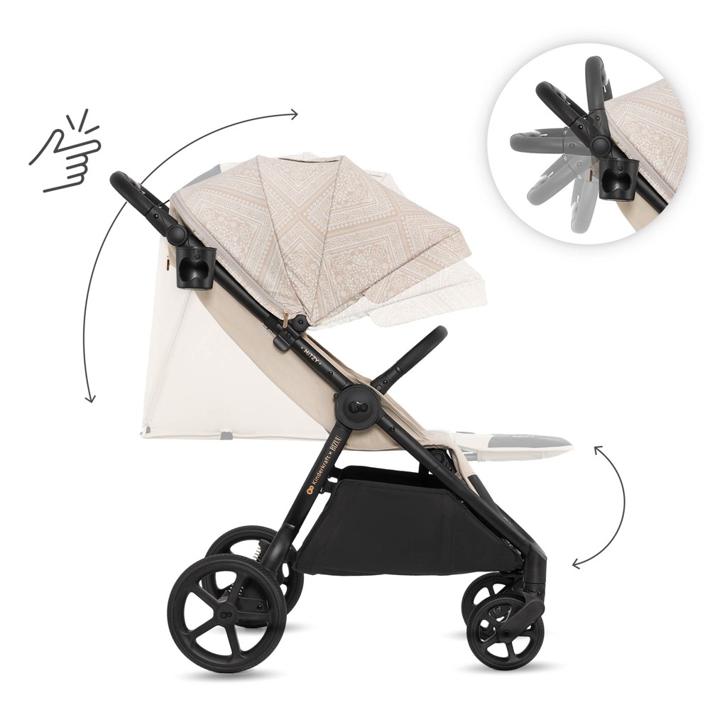 KINDERKRAFT Kočík športový Mitzy Dune Whisper Bizuu