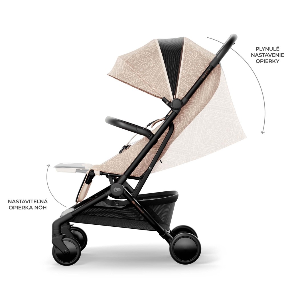 KINDERKRAFT Kočík športový Pilot 2 Dune Whisper Bizuu
