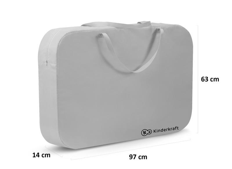 KINDERKRAFT Postieľka multifunkčná 4v1 Sofi Gray