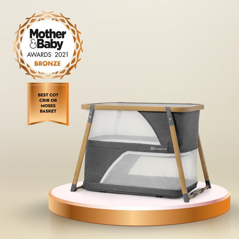 KINDERKRAFT Postieľka multifunkčná 4v1 Sofi Gray