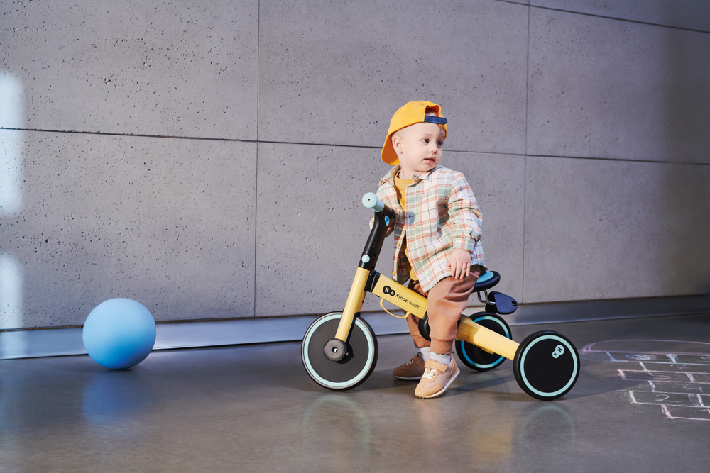 KINDERKRAFT Trojkolka 4Trike Silver Grey