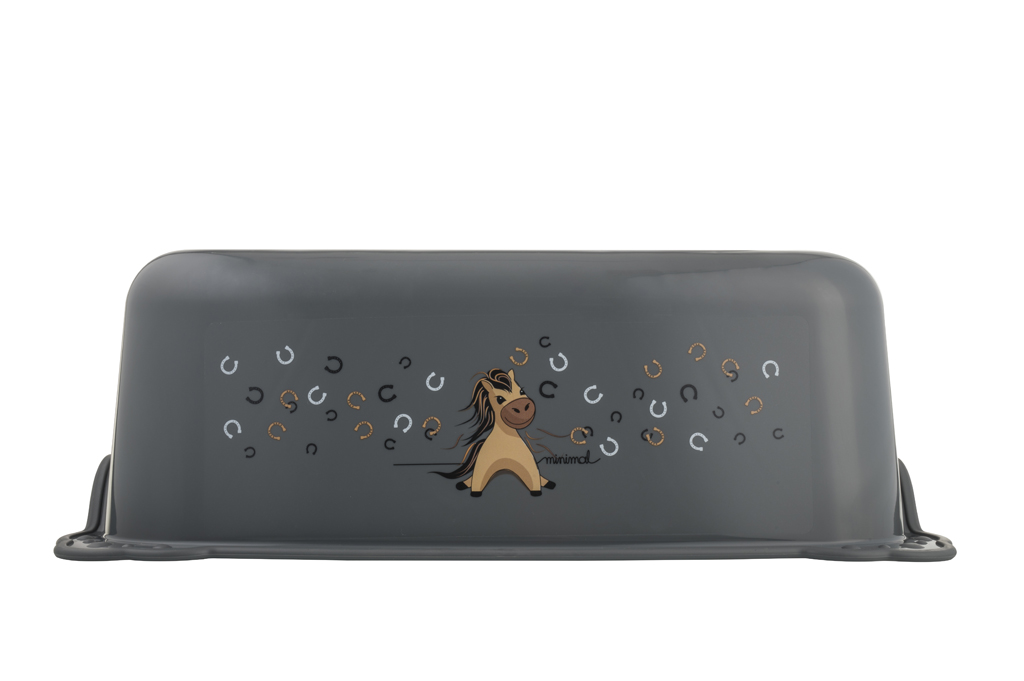 MALTEX Stupienok protišmykový Koník Minimal - steel grey