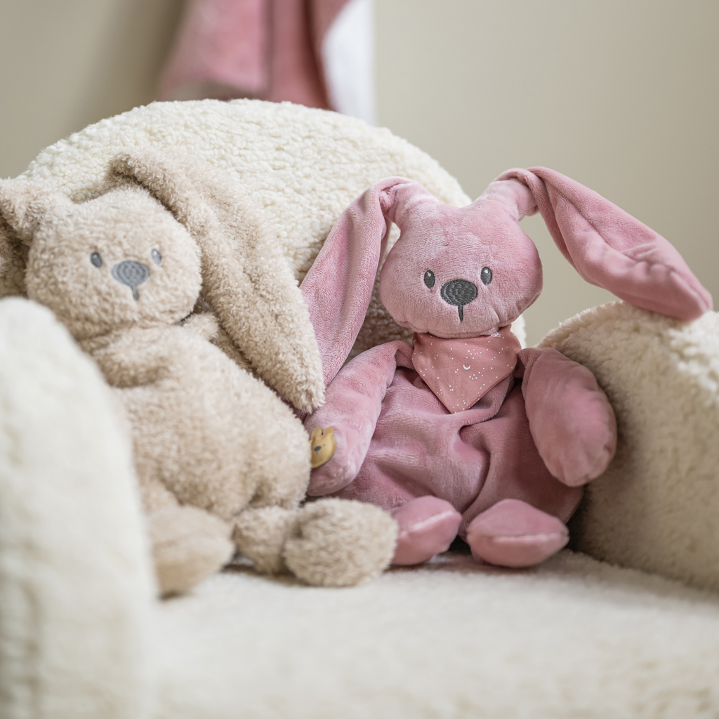 NATTOU Hračka plyšový Lapidou Glow staroružová 36 cm, 0 m+