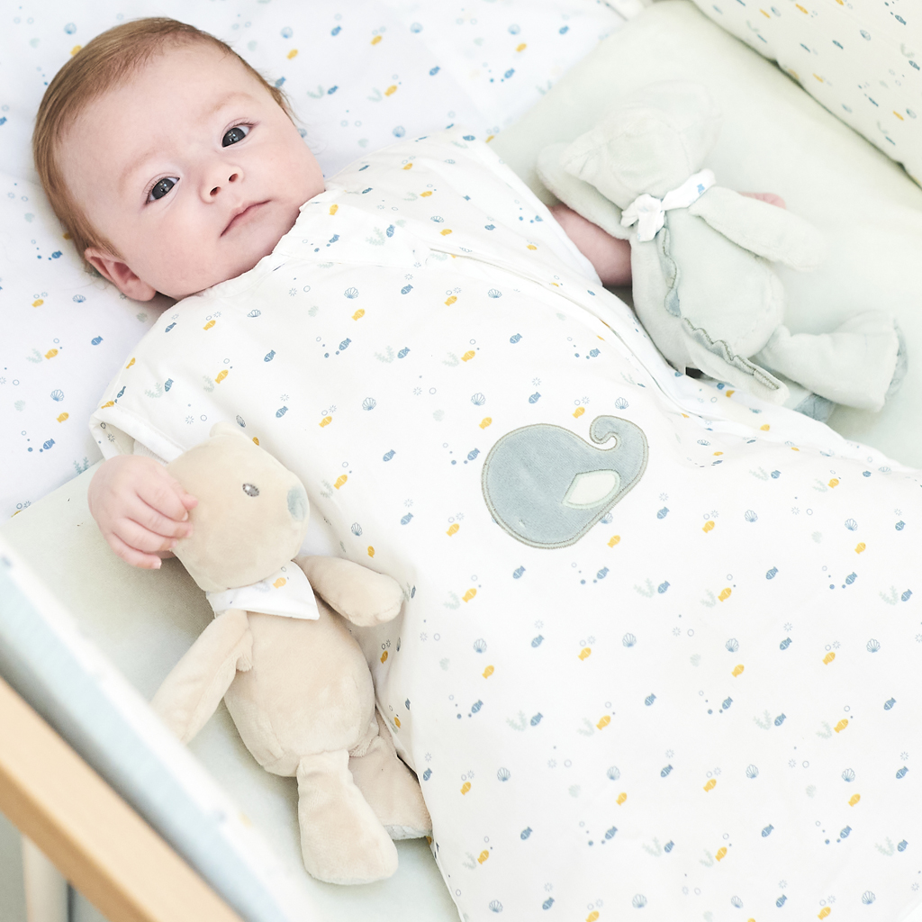 NATTOU Krokodíl plyšový mini Romeo s hrkálkou 20 cm Romeo, Jules &amp; Sally