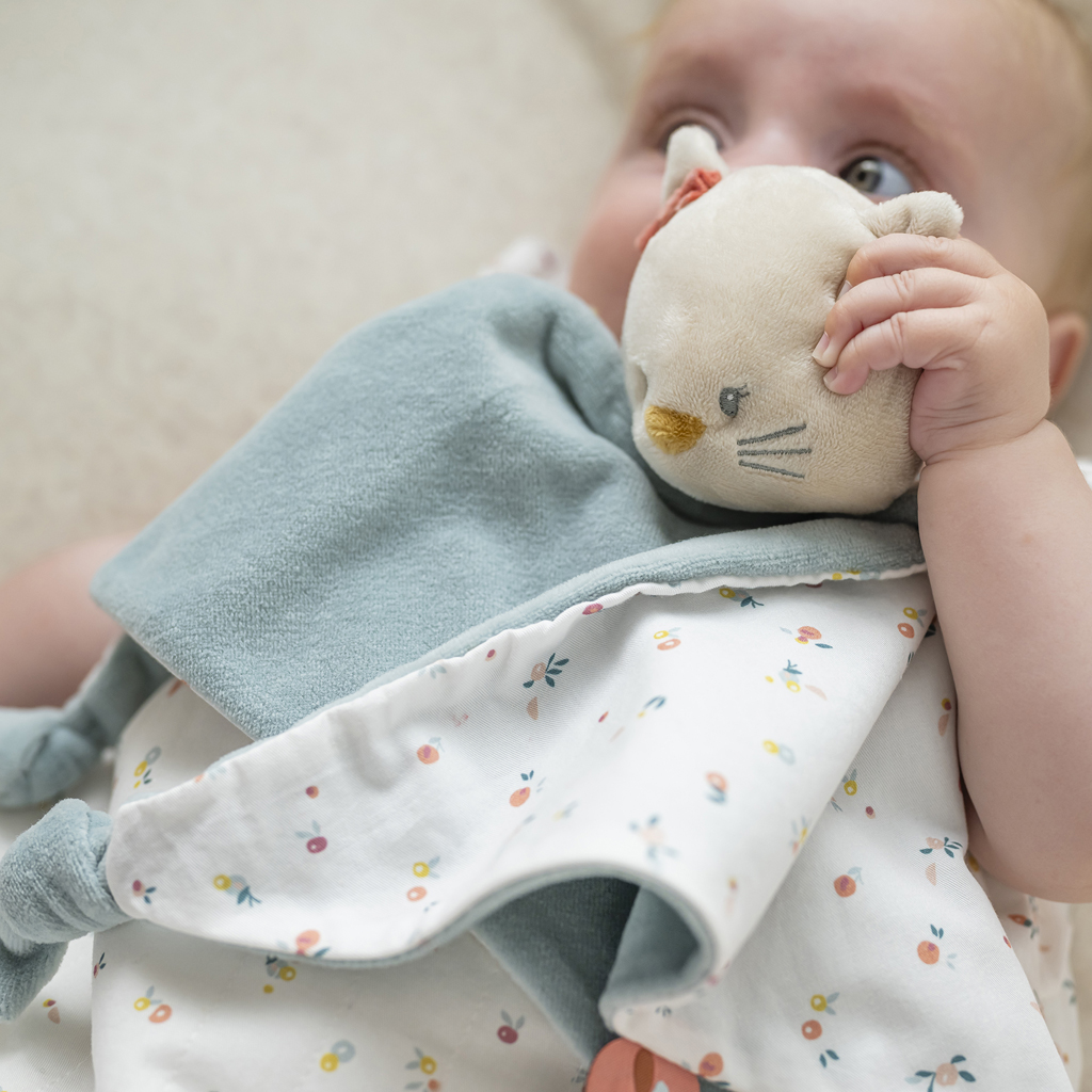 NATTOU Maznáčik plyšový maxi mačička Lana 65x40 cm Mila, Zoe &amp; Lana