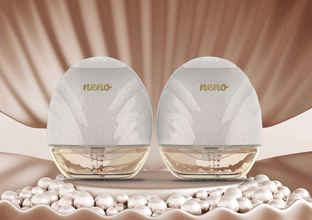 NENO Odsávačka materského mlieka duo elektrická handsfree Perla Twin