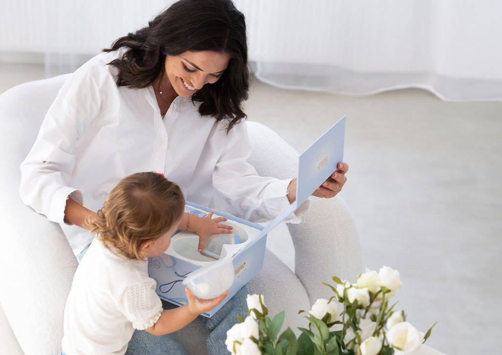 NENO Odsávačka materského mlieka duo elektrická handsfree Velo