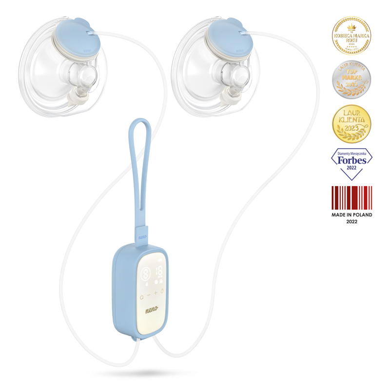 NENO Odsávačka materského mlieka duo elektrická handsfree Velo