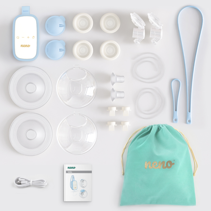 NENO Odsávačka materského mlieka duo elektrická handsfree Velo