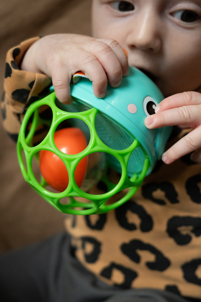 OBALL Hračka hudobná svietiaca Giggle &amp; Glow™ 3m+