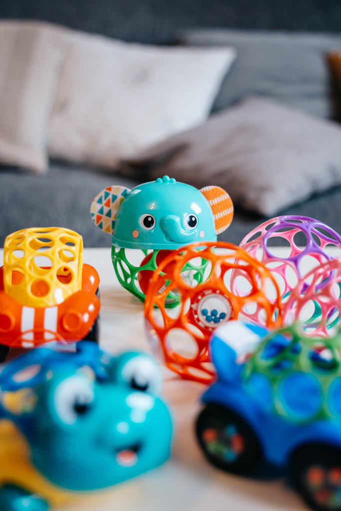 OBALL Hračka hudobná svietiaca Giggle &amp; Glow™ 3m+