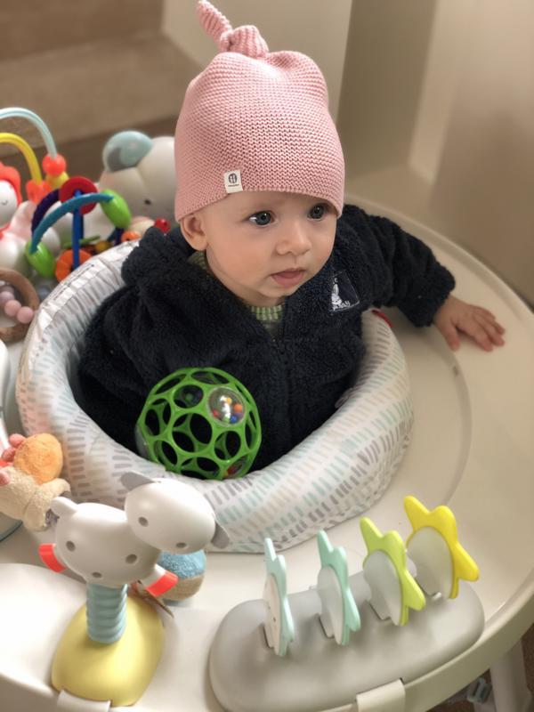 OBALL Hračka Oball RATTLE 10 cm seafoam 0m+