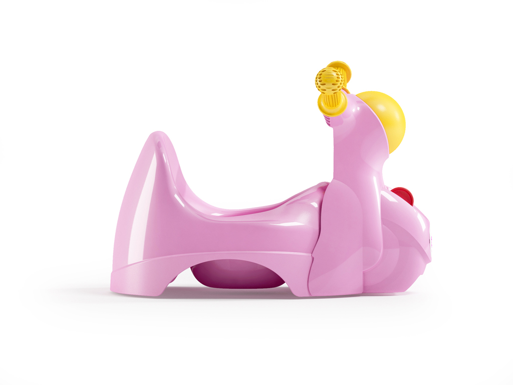 OK BABY Nočník Scooter pink