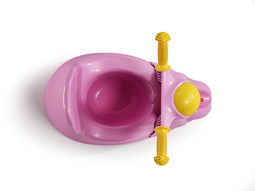 OK BABY Nočník Scooter pink