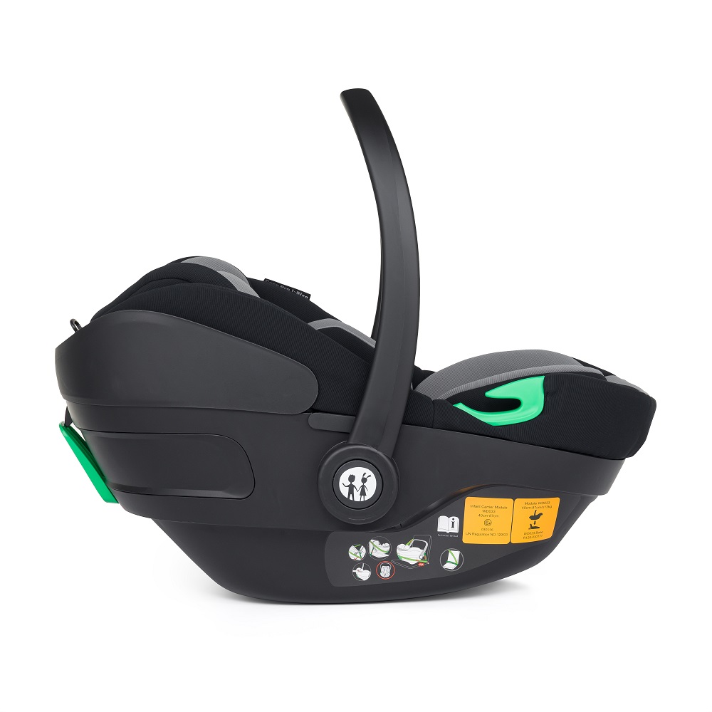 PETITE&amp;MARS Autosedačka Core Pro i-Size Black Grey 40-87cm (0-13 kg)