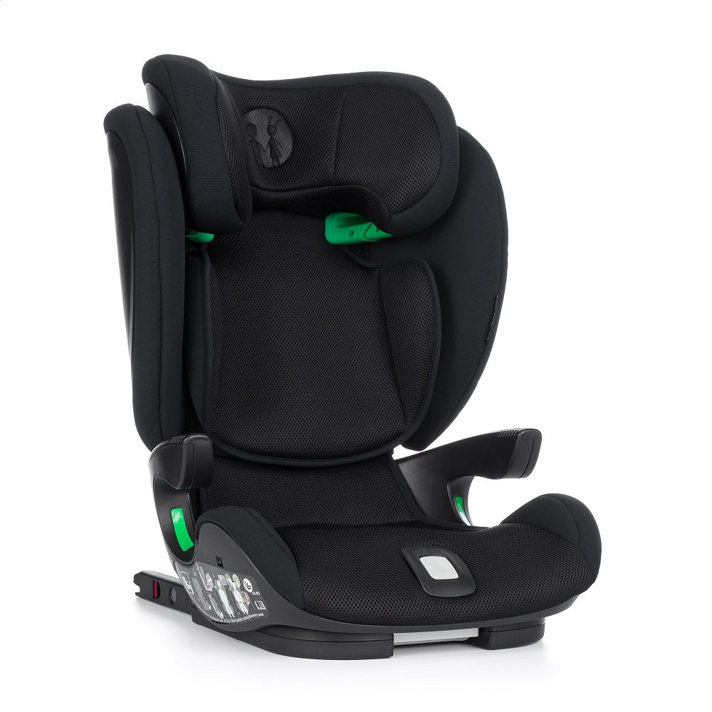 PETITE&amp;MARS Autosedačka Elite Fix Pro i-Size Black Air 100-150 cm (15-36 kg)
