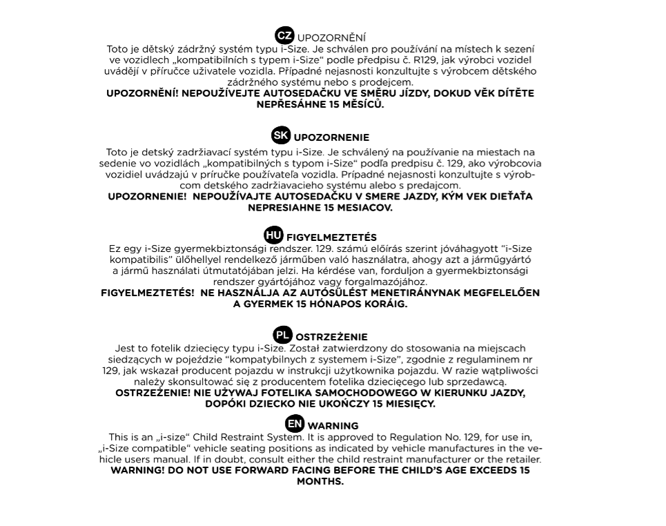 PETITE&amp;MARS Autosedačka Reversal Pro i-Size 360° Midnight Grey 40-105 cm (0-18 kg)