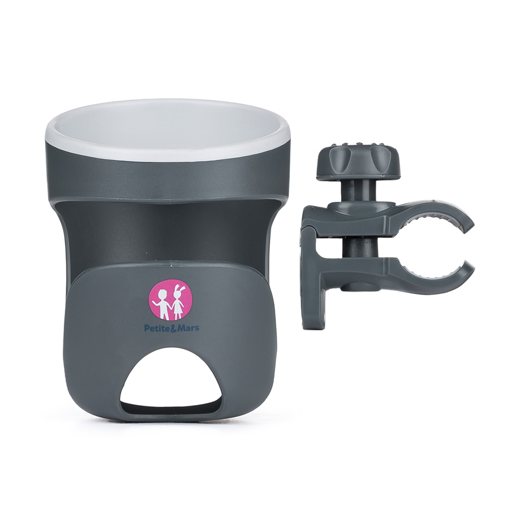 PETITE&amp;MARS Držiak na nápoje Handy Grey