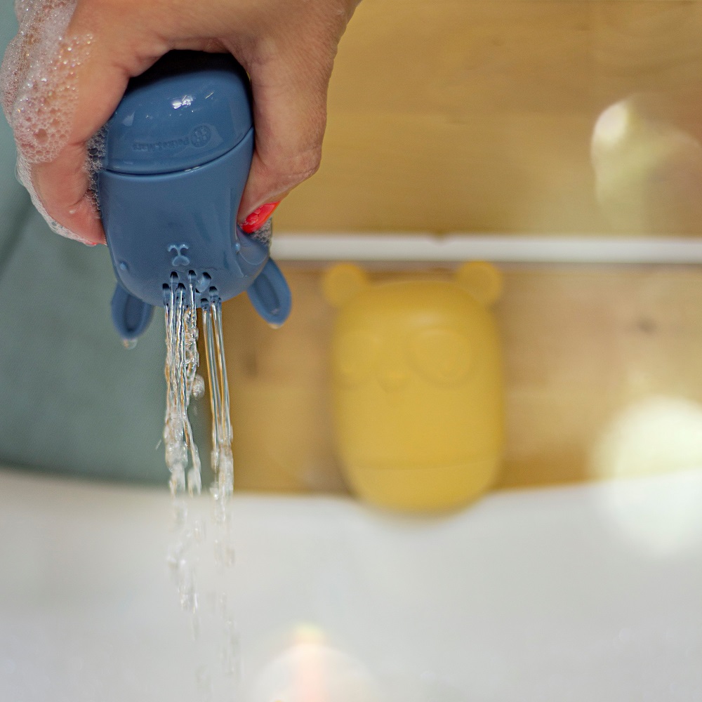 PETITE&amp;MARS Hračky silikónové do vody AMIGOS 4 ks 6m+