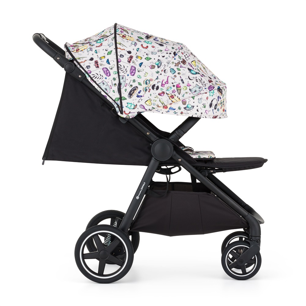 PETITE&amp;MARS Kočík športový Royal3 Black Limited100 Tattoo