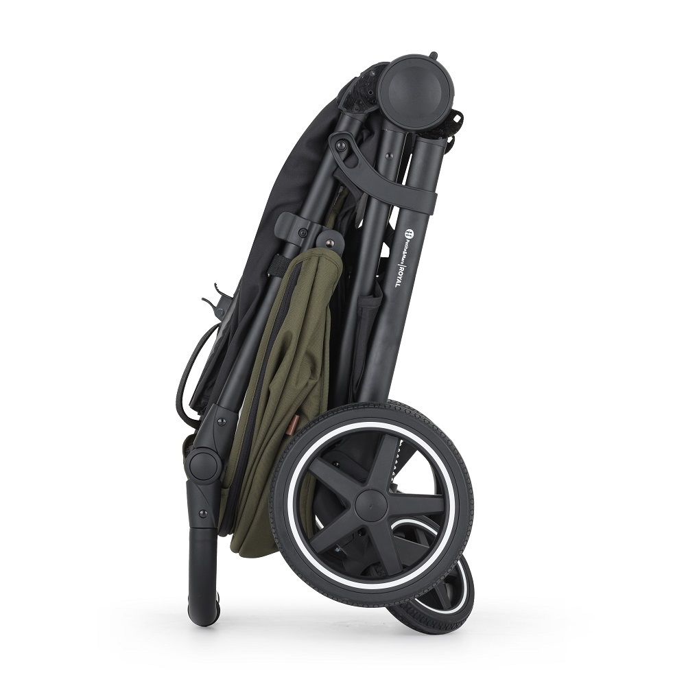 PETITE&amp;MARS Kočík športový Royal3 Black Mature Olive