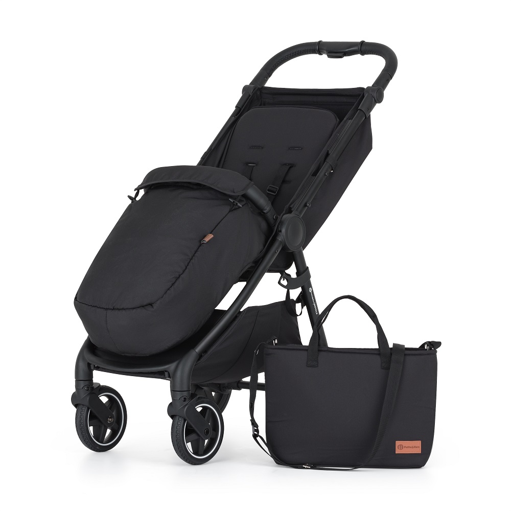 PETITE&amp;MARS Kočík športový Royal3 Black Sahara Beige