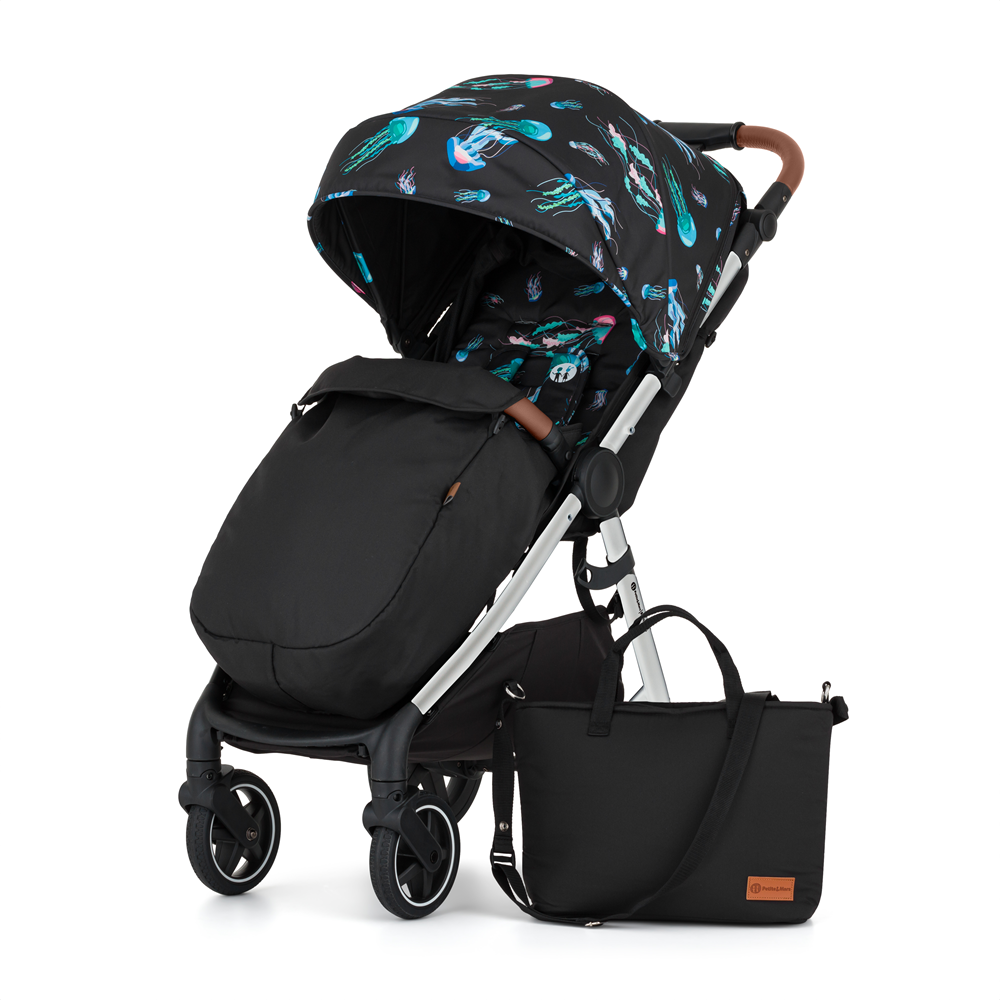 PETITE&amp;MARS Kočík športový Royal3 Silver Limited100 Jellyfish