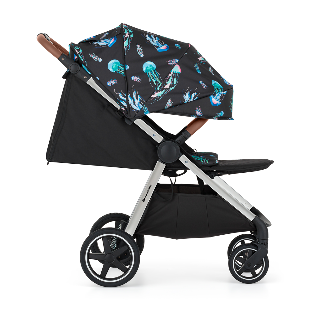 PETITE&amp;MARS Kočík športový Royal3 Silver Limited100 Jellyfish