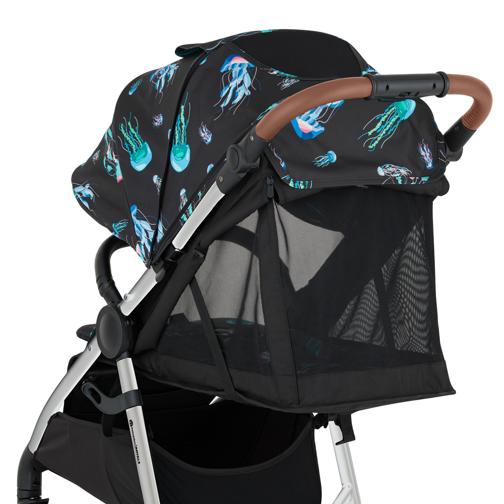 PETITE&amp;MARS Kočík športový Royal3 Silver Limited100 Jellyfish